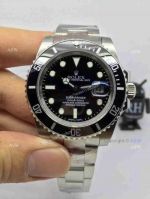 Swiss Copy Rolex Submariner Watch SS Black Dial Black Ceramics_th.jpg